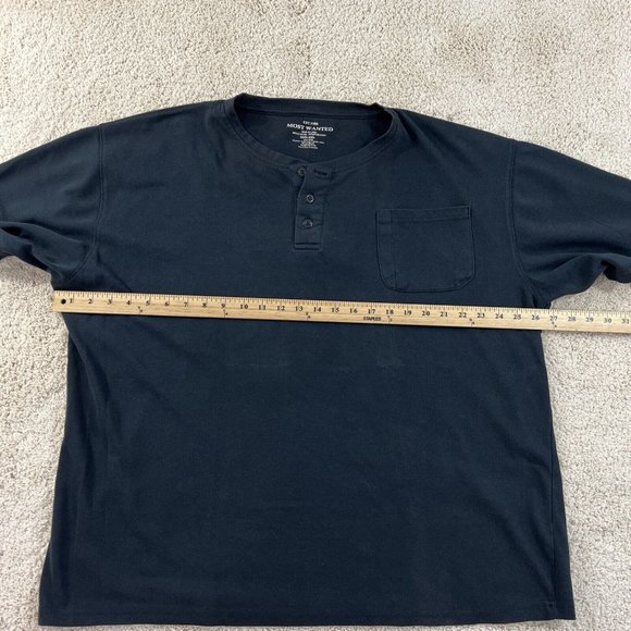 Most Wanted Mens Polo shirt XXL Black Short Sleeve - Picture 9 of 11